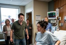 After nine hours of labor with twins, I still couldn’t reach my husband. Then I found out he and his family were at his love child’s birthday party. But when helicopters landed on the hospital roof, they suddenly rushed in, their faces pale.