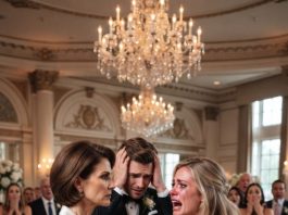 At my son’s high-society wedding, his new bride looked me in the eye and whispered to leave forever. I set down my champagne, made one single phone call, and watched her entire fake empire crumble in fifteen minutes.