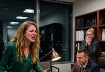 A death sentence delivered in the CEO’s office at midnight and a blood-stained pay stub unveil the horrifying secrets of a trillion-dollar financial empire—one that is collapsing completely, leaving the entire leadership team of the multinational corporation in utter shock.