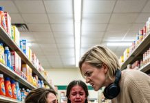A deaf little girl was trying to talk to her mother, who wouldn’t look up from her phone. So I knelt down and signed back. I never expected what the mother would say next.