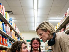 A deaf little girl was trying to talk to her mother, who wouldn’t look up from her phone. So I knelt down and signed back. I never expected what the mother would say next.