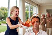 My sister demanded my $8M home as her free wedding venue. When I refused, she threw a bowl of sauce in my face and swore we were done. Then, my phone exploded with calls that revealed her terrifying real plan.