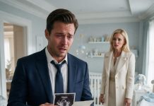 Seven months pregnant, she quietly signed the divorce papers and vanished without one argument. Her millionaire husband expected anger, but the single note she left about his mistress made his hands start shaking.