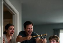 I walked into my living room and found my husband firing steel ball bearings at our eight-year-old son’s bare legs with a slingshot. He called it “sniper practice.” The hospital revealed it had been happening for months.