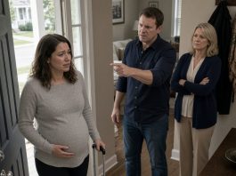 I was eight months pregnant when my husband looked me in the eye and accused me of cheating, even though I had never betrayed him. What I didn’t know yet was that the story hadn’t come from him at all—it had been carefully planted by his mother.