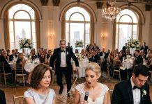 At My Son’s $500,000 Wedding, His Bride Mocked Me for Folding Napkins With the Catering Staff While He Stayed Silent—So I Opened One Cream Envelope and Revealed Three Documents That Could Leave Her Arrogant Family Financially Ruined Before Midnight.