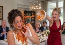My Sister Asked to Use My $8M Home for Her Wedding—When I Refused, She Threw a Bowl of Sauce in My Face in Front of Everyone.