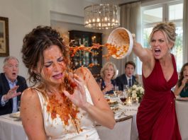 My Sister Asked to Use My $8M Home for Her Wedding—When I Refused, She Threw a Bowl of Sauce in My Face in Front of Everyone.