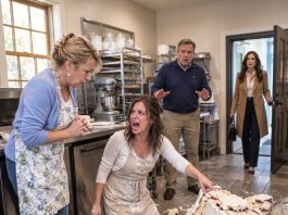 My Stepmom Destroyed the Custom Cake I Spent 2 Days Making Because I Refused to Bake Her Daughter’s Wedding Cake for Free—Then the Client Walked In.