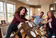 My MIL Moved My SIL Into Our Home Without Asking, Then Insulted My Cooking and Called My Mother “Low Class.” I Flipped the Table and Told Her to Get Out.
