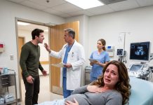 At My 12-Week Prenatal Checkup, My Husband Ordered the Doctor to Abort My Baby and Remove My Uterus—Then the Doors Burst Open.