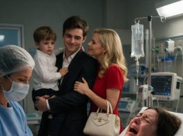 “While I was 10cm dilated during labor, my husband confessed: “Actually, I already have a son. The child you give birth to won’t carry my last name. I’ll compensate you with money.” I calmly nodded. The next day, he brought supplements and opened the door, but what he saw inside made him go crazy…