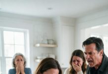 For eight years, my husband blamed me for not giving him a child. Then he walked through our door with my younger sister and announced, “She’s pregnant with my twins. Turns out I married the wrong sister. Sign the divorce papers.” I signed immediately. That night, his mother looked at him and asked, “Wait… she never told you?”