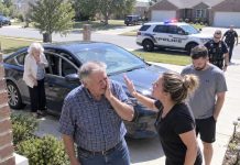 My car broke down, so I borrowed my son’s car to take my wife to the hospital. My daughter-in-law came over and slapped me. “Don’t touch my stuff again,” she said. My son just stood there and said nothing. So I froze their cards. The next morning, three police officers showed up…