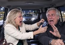 At my surprise 65th birthday party, my husband quietly told me to get my coat. I thought he was simply tired—until he drove past our turnoff, said we couldn’t go home, and showed me something horrifying.