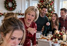 “You’re banned from Christmas, idiot!” Mom texted, while others laughed around. I said okay and made my own plans. Their holiday feast crumbled when bills went unpaid. My phone lit up with 87 missed calls…
