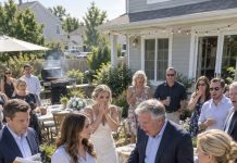 “You have two weeks to move out. Your sister needs this house for her wedding venue,” Dad announced at the BBQ. The realtor was already collecting deposits from guests. My property lawyer’s Tesla pulled into the driveway. Dad’s champagne glass shattered when… the deed appeared…