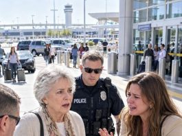 I told my daughter-in-law I had an early flight and went to bed. At midnight, I heard my door open. She went through my suitcase, zipped something into the inner pocket, then whispered: “It’s in her carry-on. Tip off airport security at six.” I kept pretending to sleep. The next morning…