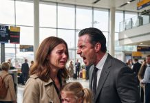 Forced To Give Up Our First-Class Seats For A Wealthy Businessman And Move To The Back Just Because We Didn’t Belong, I Remained Silent—Only To Watch Karma Deliver The Ultimate Humiliation Right Before His Eyes At The Airport Terminal.