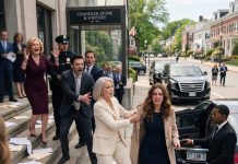 Minutes after the divorce, my husband told my mom to “come get your worthless daughter,” while my MIL mocked me as trash. Then, just one minute later, a luxury motorcade pulled up outside—and suddenly, neither of them was smiling.