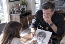 He couldn’t solve the case that took my family, so he adopted me, the only surviving child who couldn’t speak. Ten years later, I drew a man’s face for the first time… and when he looked at my drawing, he froze in horror…