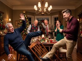 t Christmas Dinner, My Arrogant Son-In-Law Kicked My Chair Away and Laughed as I Crashed to the Floor While His Parents Mocked Me. I Grabbed My Coat and Said, “You Have No Idea What You Have Done.” Twenty Minutes Later, Everything Changed.