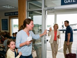 My husband’s family STRANDED me and my 7-year-old on a small island. At the gate, my mother-in-law cheerfully announced, “We CANCELED YOUR RETURN TICKETS. We all need a break from you two!” When my husband found out, he did THIS. Two days later, their lives began to unravel…