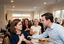 At her housewarming party, my sister laughed, “You’re STILL living in that tiny apartment?” My brother smirked, “Some of us actually OWN PROPERTY!” I smiled. “You’re right. That’s why I bought GRANDMA’S OLD MANSION.” My sister froze. “The one we ALL wanted?” I nodded. “Yes. And I’m moving in TOMORROW.” Nobody touched their glass again…