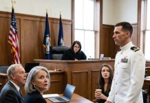 My Parents Thought My Navy Uniform Made Me Look Foolish as We Fought Over My Sister’s Future and Missing Inheritance—Then the Portsmouth Judge Recognized My Yemen Service, and the Laughter Across the Courtroom Disappeared Before I Said Another Word