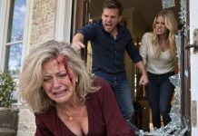My own son and his wife threw me through a glass door—then called me broke and useless. Blood ran down my face, but I said nothing. That night, I called my lawyer and activated the trust fund. By morning, their house was frozen, and my $21 million was untouchable.