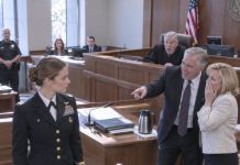 My parents laughed when I entered the Virginia courtroom in my Navy uniform. They’d spent years calling my military career a disgrace. But when Judge Simmons saw my ribbons, he suddenly stood up. “My God… is that really her?” My father’s smile vanished when the judge revealed why he recognized me…