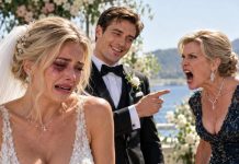 On my wedding day, I arrived with a black eye. My fiancé stood beside me, smiled when he saw my mother, and said, “It’s so she learns.” Everyone in the room laughed. Then came my response—and it shocked them all…