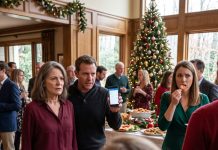 I Worked Two Jobs While My Son Quietly Sent Me $5,000 Every Month, Believing He Was Helping Me. I Never Received It. At His Christmas Party, One Casual Question Exposed the Account in My Name—and the Betrayal Sitting Across the Room.
