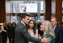 “My parents skipped my wedding because they thought it was a ‘disgrace,’ choosing my sister instead. They had no idea who I actually married—until our face flashed across a giant Times Square billboard as a ‘$5B CEO Marries.’ When they came begging at our hotel lobby that night, the door was slammed shut.”