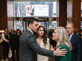 “My parents skipped my wedding because they thought it was a ‘disgrace,’ choosing my sister instead. They had no idea who I actually married—until our face flashed across a giant Times Square billboard as a ‘$5B CEO Marries.’ When they came begging at our hotel lobby that night, the door was slammed shut.”
