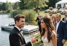 “He ruined my wedding day by dumping my classic car in a lake—little did he know what was waiting in the trunk.”