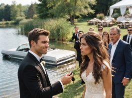 “He ruined my wedding day by dumping my classic car in a lake—little did he know what was waiting in the trunk.”