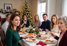 “She asked why I hadn’t started a family yet. One cold response left the entire Christmas table dead silent.”