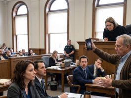 “He left his wife and child in a burning house to save his cash and dogs, then sued for custody. But a hidden video from next door changes everything in court…”