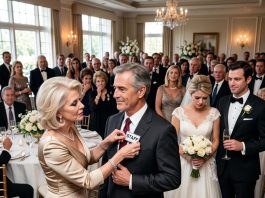 They Laughed When Her Mother-in-Law Pinned a “STAFF” Badge on Me at the Wedding. My Daughter Stayed Silent. I Left quietly—Until 20 Minutes Later…