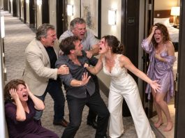 On our wedding night, my husband secretely went to the wrong room to sleep with my bridesmaid. I texted both families the room number: “Special surprise gift inside, come livestream the door opening!” They all rushed in and screamed in pure shock…