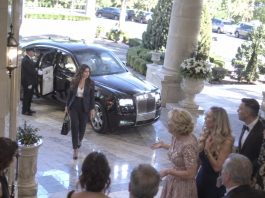 At Mom’s birthday party, they served me dinner in the kitchen “with the help.” “You understand,” Stepmom smiled. “It’s about appearances.” I ate quietly and said, “Of course.” When my Rolls-Royce pulled up, the entire party went silent.