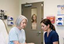 When the Doctor Asked About My Bruises, My Daughter Said I Was Clumsy and Fell Often. I Stayed Quiet Until the Nurse Came In Alone—Then I Slipped Her a Folded Note With My Lawyer’s Number, and Everything My Daughter Planned Began Unraveling.