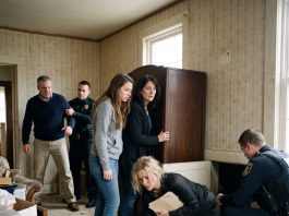 Moving Day. One Sealed Door. Three Knocks in the Night. My Daughter Heard a Woman Behind the Wall, My Husband Told Us to Ignore It, and Within Hours Police Opened the Room That Exposed the Money Trail Behind Our Supposed Dream Home.