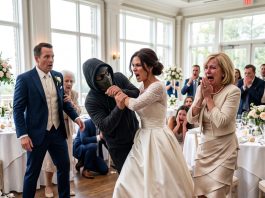 My Wealthy In-Laws Thought I Was Nothing More Than a Grease-Stained Mechanic Who Married Into Money. I Never Corrected Them. But when Armed Cartel Men Invaded Our Wedding Reception, One Move Forced Everyone in the Room to Question Who I Really Was.