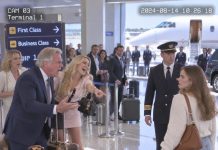 “She can’t even afford economy,” Dad announced loudly enough for strangers to hear. My stepsister laughed as she followed him toward the first-class lounge. I just smiled and checked my phone. Then a man in uniform stopped in front of me and asked, “Would you like the car to take you directly to your jet?”