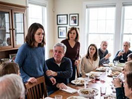 Nine Weeks After I Gave Dad My Left Kidney, Mom Toasted My Sister for “Saving His Life.” Twenty-Two Relatives Clinked Glasses Without Looking at Me. Then Dad Grabbed My Wrist, Slid Over a Napkin, and Wrote Three Words That Changed Dinner.