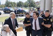 My son called me “mentally unstable” and my wife “disabled.” He wanted control of our assets. At the hearing, I handed the judge a sealed envelope. He read it, hit the emergency alarm, and ordered, “Lock every door. No one leaves this courtroom.” Everyone froze.