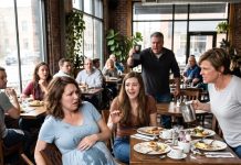 On My Birthday, Eight Months Pregnant, Mom Demanded $30,000 for My Sister. When I Refused, She Scalded My Belly With Hot Milk—and My Sister Laughed. Then a Stranger Three Tables Behind Us Stood Up, and Everything About That Lunch Changed.