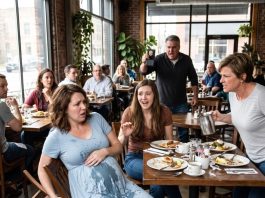 On My Birthday, Eight Months Pregnant, Mom Demanded $30,000 for My Sister. When I Refused, She Scalded My Belly With Hot Milk—and My Sister Laughed. Then a Stranger Three Tables Behind Us Stood Up, and Everything About That Lunch Changed.